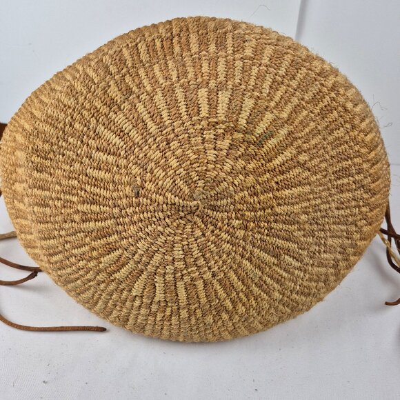 Vintage Handwoven Sisal Tote Market Bag from Kenya  Large - Picture 5 of 15